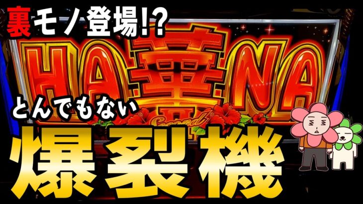 【スーパーハナハナ2-30】波の荒さはAT機でも健在！…な荒波稼働