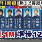 【GⅡ江戸川競艇準優12R】①山田康②石渡③深井④是澤⑤戸塚⑥桑島