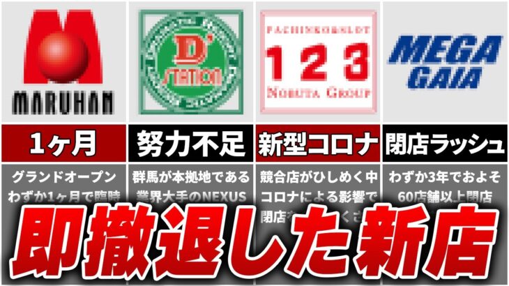 【閉店】有名企業が失敗したグランドオープン店舗まとめ