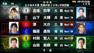 【GⅡ児島競艇】注目対戦！F持ちイン戦①高憧四季VSチルト3③澤大介